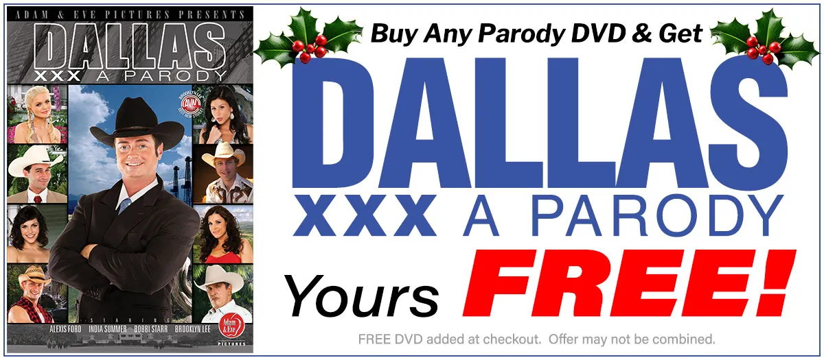 BUY Any Parody DVD & Get Dallas - A XXX Parody for FREE!