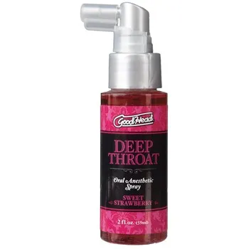 Goodhead Deep Throat Spray strawberry