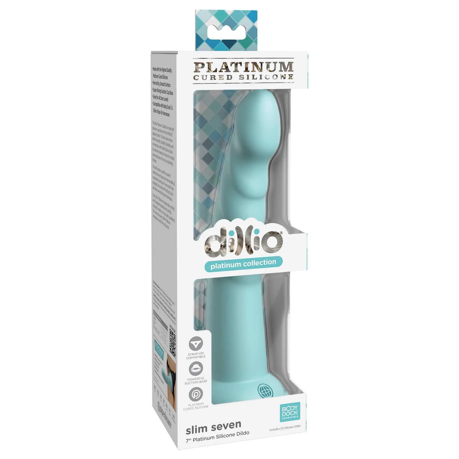 Dillio Platinum Slim Seven Dildo box