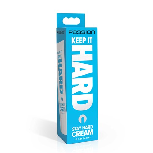 Passion Lubricants Keep it Hard Stay Hard Cream package