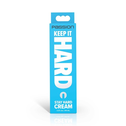 Passion Lubricants Keep it Hard Stay Hard Cream package